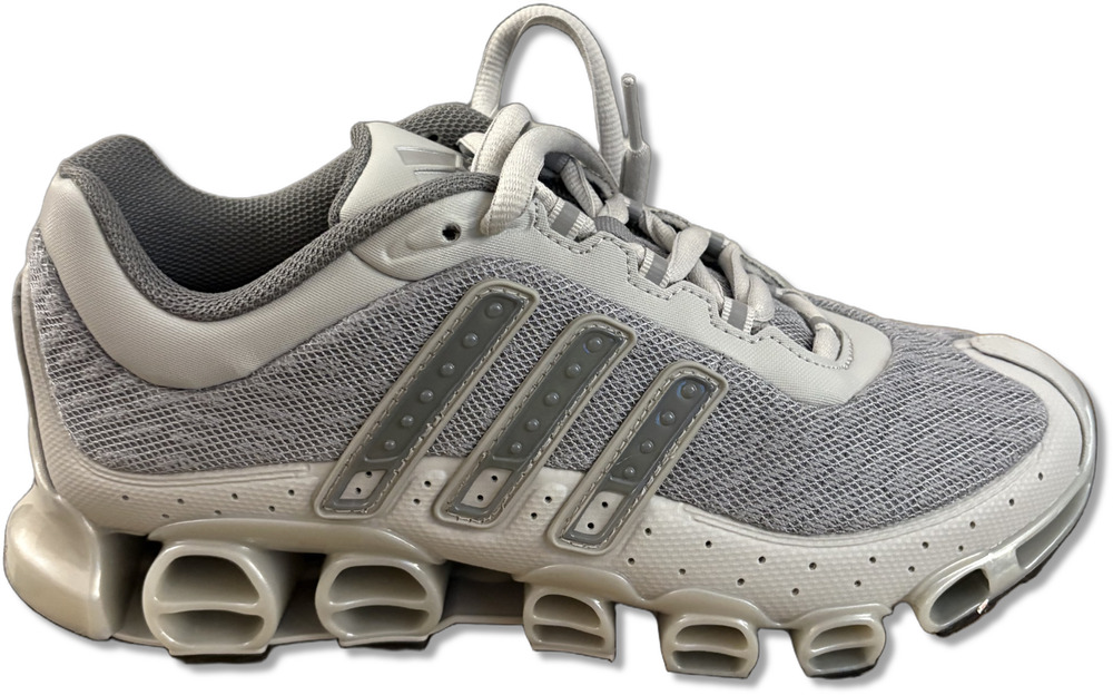 Adidas Megaride Springblade Men's Size 7.5 Running Shoes Grey Three Two JH5525